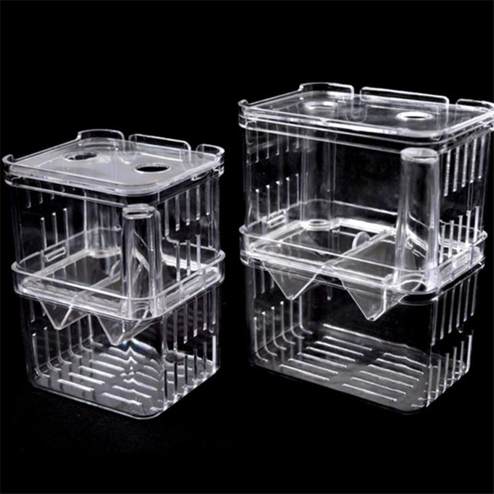 CLEOES Bể Cá Bằng Acrylic Trong Suốt Kèm Cốc Hút Tiện Dụng