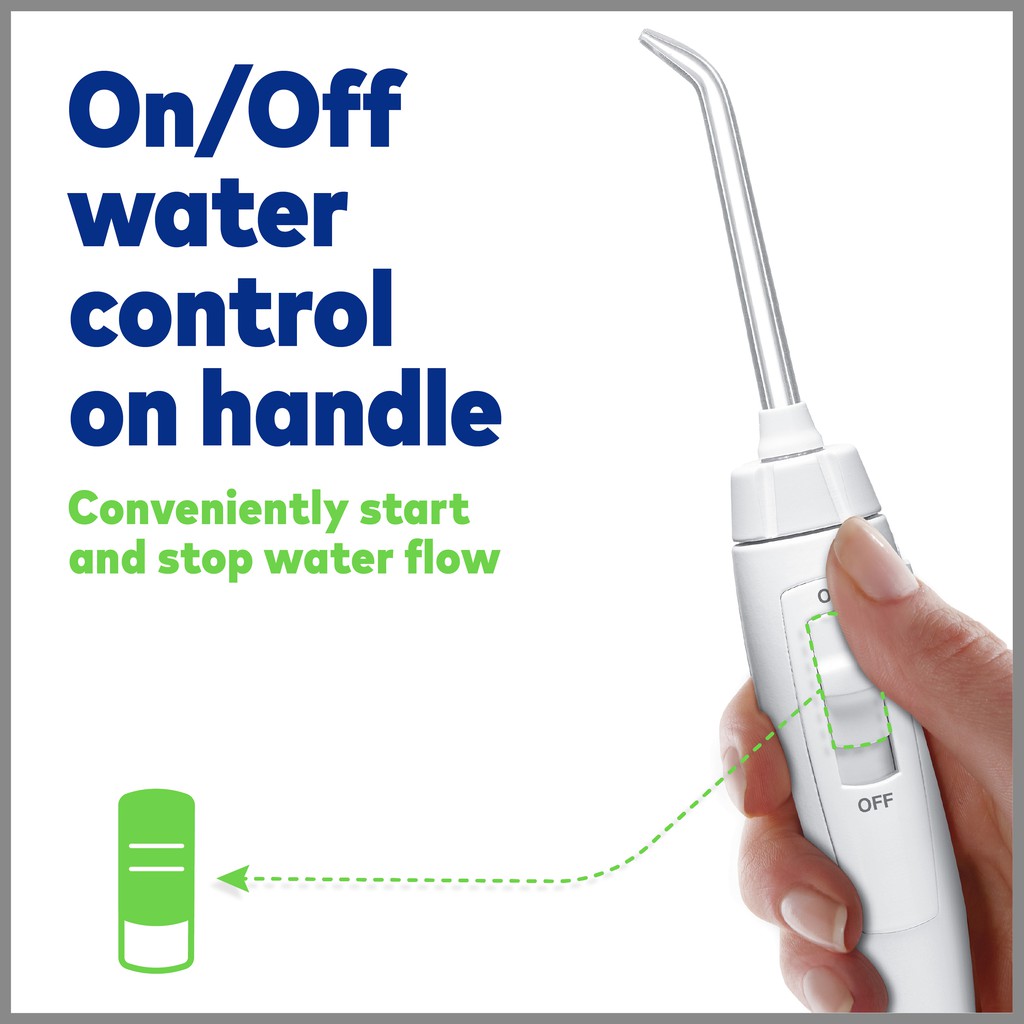 [USA] Combo Máy Tăm Nước Waterpik Complete Care 5.0 Water Flosser + Bàn Chải Điện Sonic Toothbrush WP-861