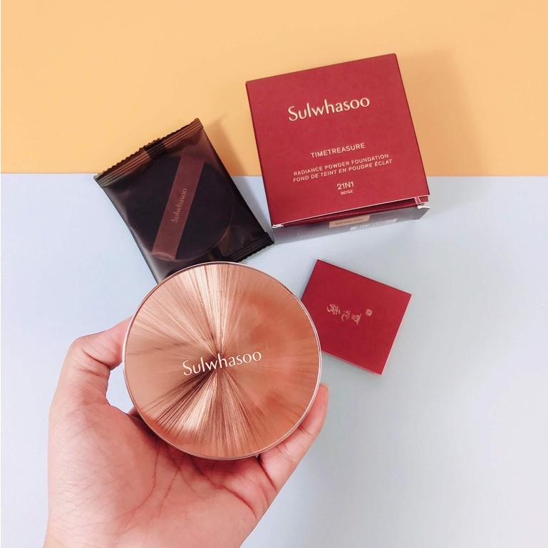 Phấn Phủ Sulwhasoo Thông Đỏ Timetreasure Radiance Powder Foundation 13g