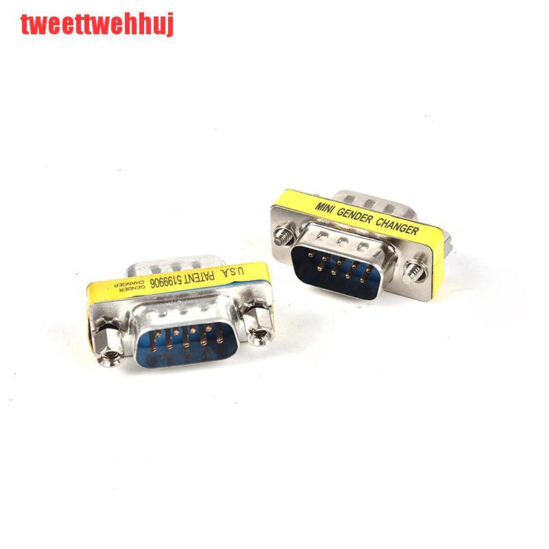 Đầu Nối Chuyển Đổi 9pin Db9 Rs232 Male Sang Male | BigBuy360 - bigbuy360.vn