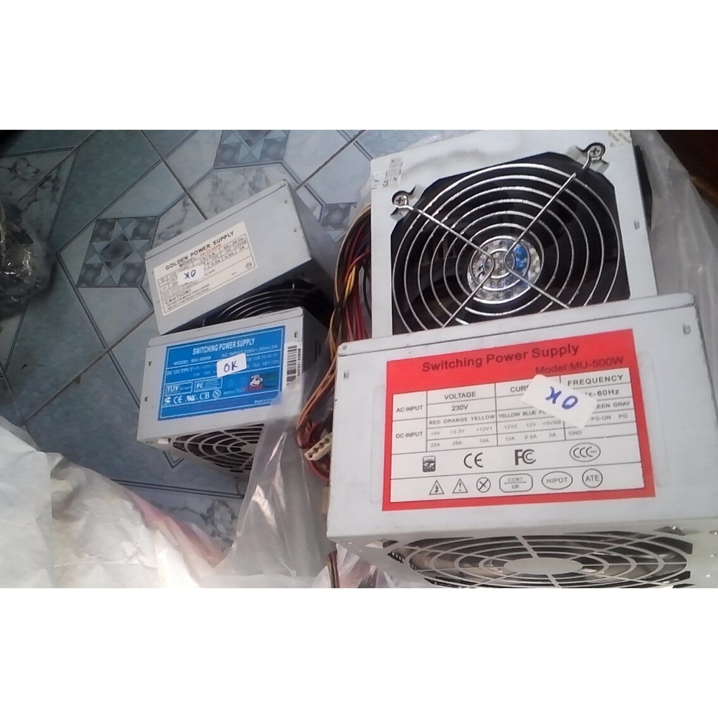 Nguồn Máy Tính thường 480w,500w,550w,600w fan 12cm