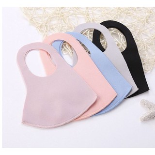 [ Có Sẵn ] 20 cái - Khẩu Trang Vải Poly 2 da, co giãn 4 chiều 3D