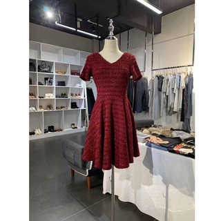 (ORDER) VÁY NHŨ BLING BLING ĐỎ ĐUN( ẢNH THẬT LÀ 3 ẢNH CUỐI )