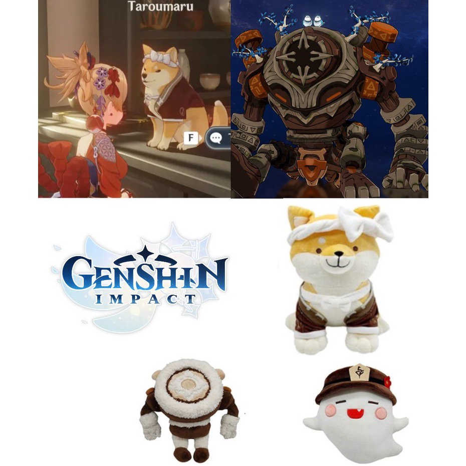 Ready Stock Genshin Impact Taroumaru Ruin Guard Plushie Toy Animals Cute Gift