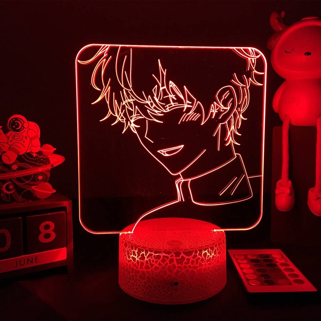 Đèn Ngủ Bóng LED Sạc USB Điều Khiển Từ Xa Hình Công Chúa Ellen Anime Who Made Me a Princess Trang Trí Nhà Cửa