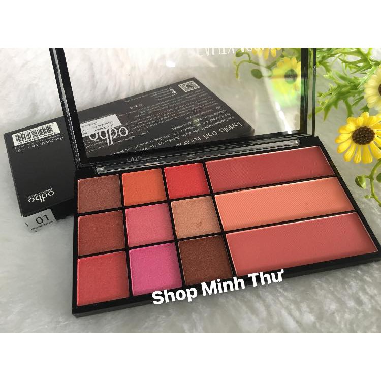 Set Phấn Mắt - Má Hồng [Thái Lan] Odbo Beauty Assured OD1029