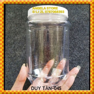 GIÁ SIÊU RẺ [HŨ NHỰA TRÒN] DUY TÂN LOẠI 400GR-500GR-1KG-1Kg3-1Kg9 ĐỰNG THỰC PHẨM TIỆN LỢI .