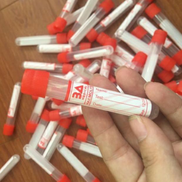 10 Ống nghiệm đựng máu làm PRP không chứa chất chống đông