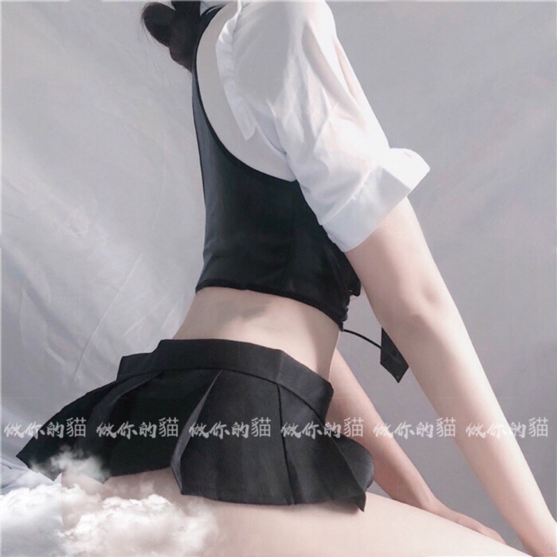 Set đồ lót 5 món cosplay đồng phục thư ký gợi cảm | BigBuy360 - bigbuy360.vn