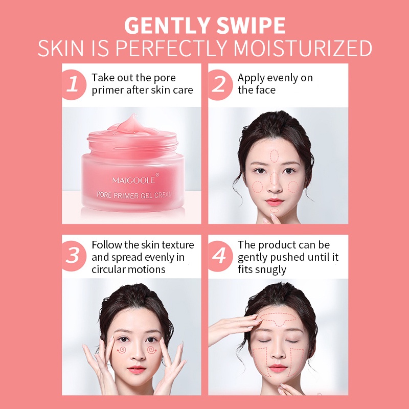 Gel Lót Trang Điểm Se Khít Lỗ Chân Lông Lâu Trôi Dưỡng Ẩm Kiềm Dầu