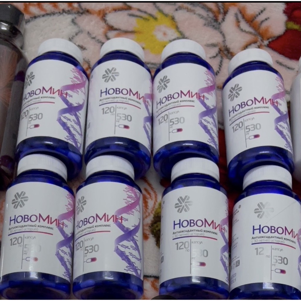 [ CHÍNH HÃNG ] - Thực phẩm Siberian novomin FORMULA 4 N.V.M.N, hỗ trợ ngăn oxy hóa , bảo vệ tế bào - Hộp 120v | BigBuy360 - bigbuy360.vn