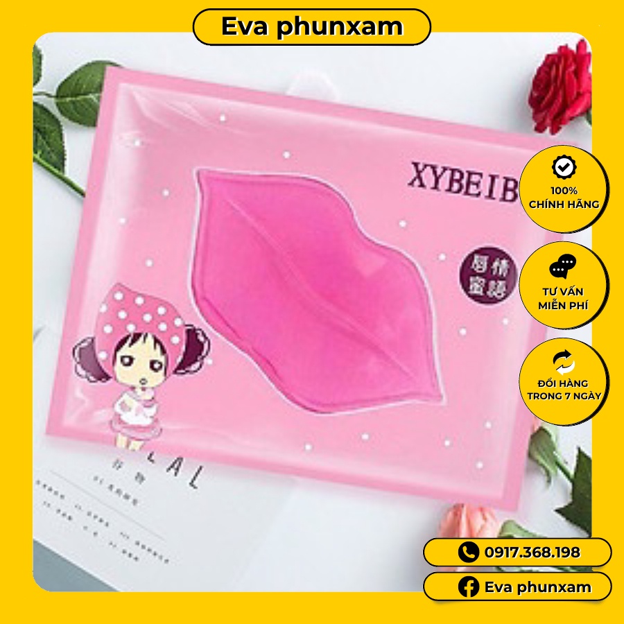Combo 10  gói mặt nạ môi  dùng cái nhân spa thẫm mỹ viện