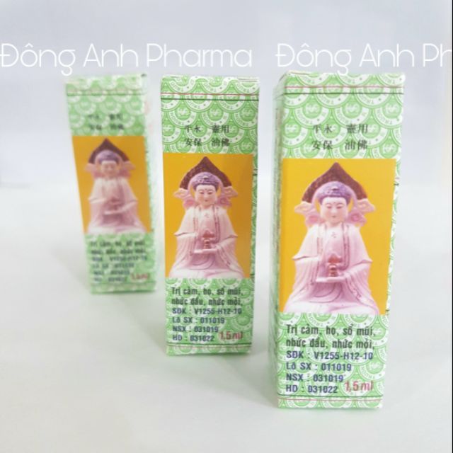 Dầu gió Phật Linh Trường Sơn 1,5ml - Đông Anh Pharma