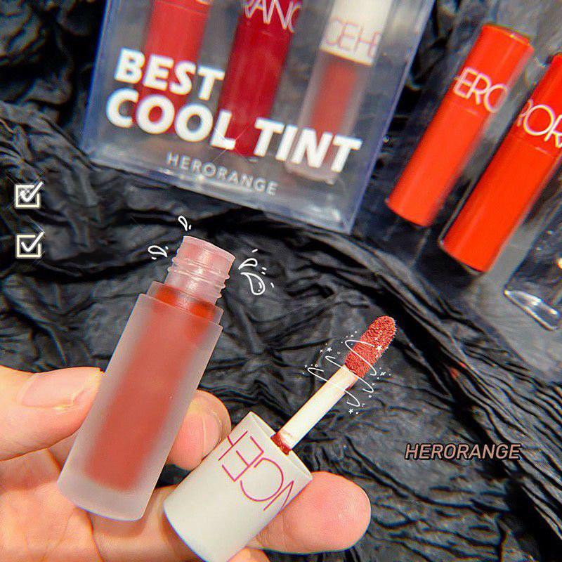Sét 3 cây son kem lì heroroange nội địa trung 1 sét 3 cây 3 màu sắc hot trend | BigBuy360 - bigbuy360.vn