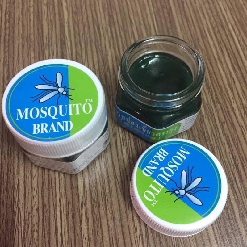 01 Hũ Cao Thoa Muỗi Đốt GREEN BALM MOSQUITO BRAND Thái Lan 100%
