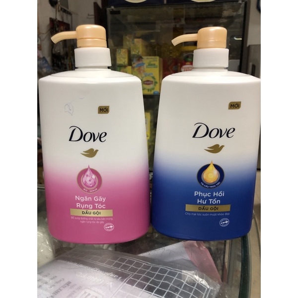 Dầu gội Dove 650g, 880g date 7/2024