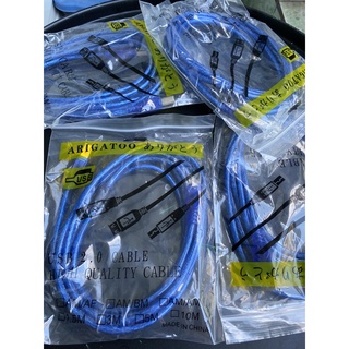 Dây cáp máy in cổng USB 3m 2.0 Xanh