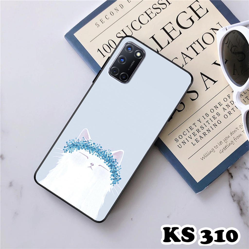 Ốp lưng Oppo A52 - Oppo A53 - Oppo A92 - Ốp in hình LoveCat - Chất liệu TPU siêu bền