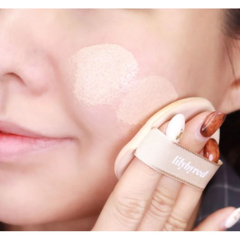 Phấn Nước Che Phủ Mỏng Mịn Tự Nhiên, Cho Làn Da Sáng Bóng Rạng Rỡ Lilybyred Fitting Glow Cushion SPF50+/PA+++ 14g