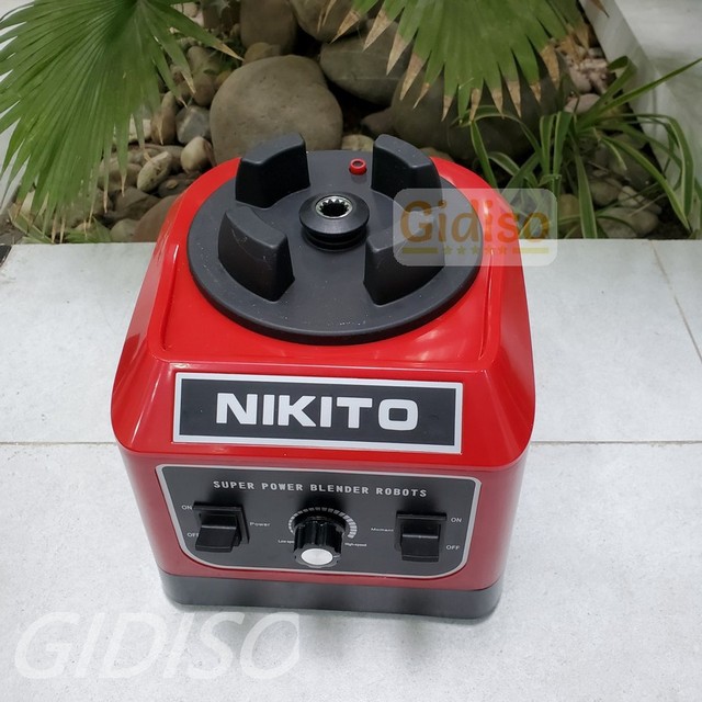 Máy Xay Sinh Tố Công Nghiệp NIKITO 4800W xay đá bào, xay thịt cá, rau củ quả, sinh tố, xay cà phê ngũ cốc, công suất lớn