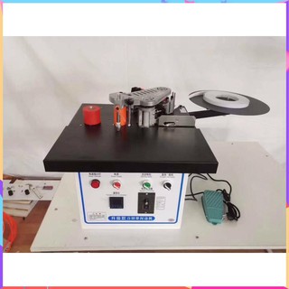 máy dán cạnh 2 chức năng ( Dán và cắt chỉ -tặng 2kg keo hạt + bộ dao gọt cạnh )