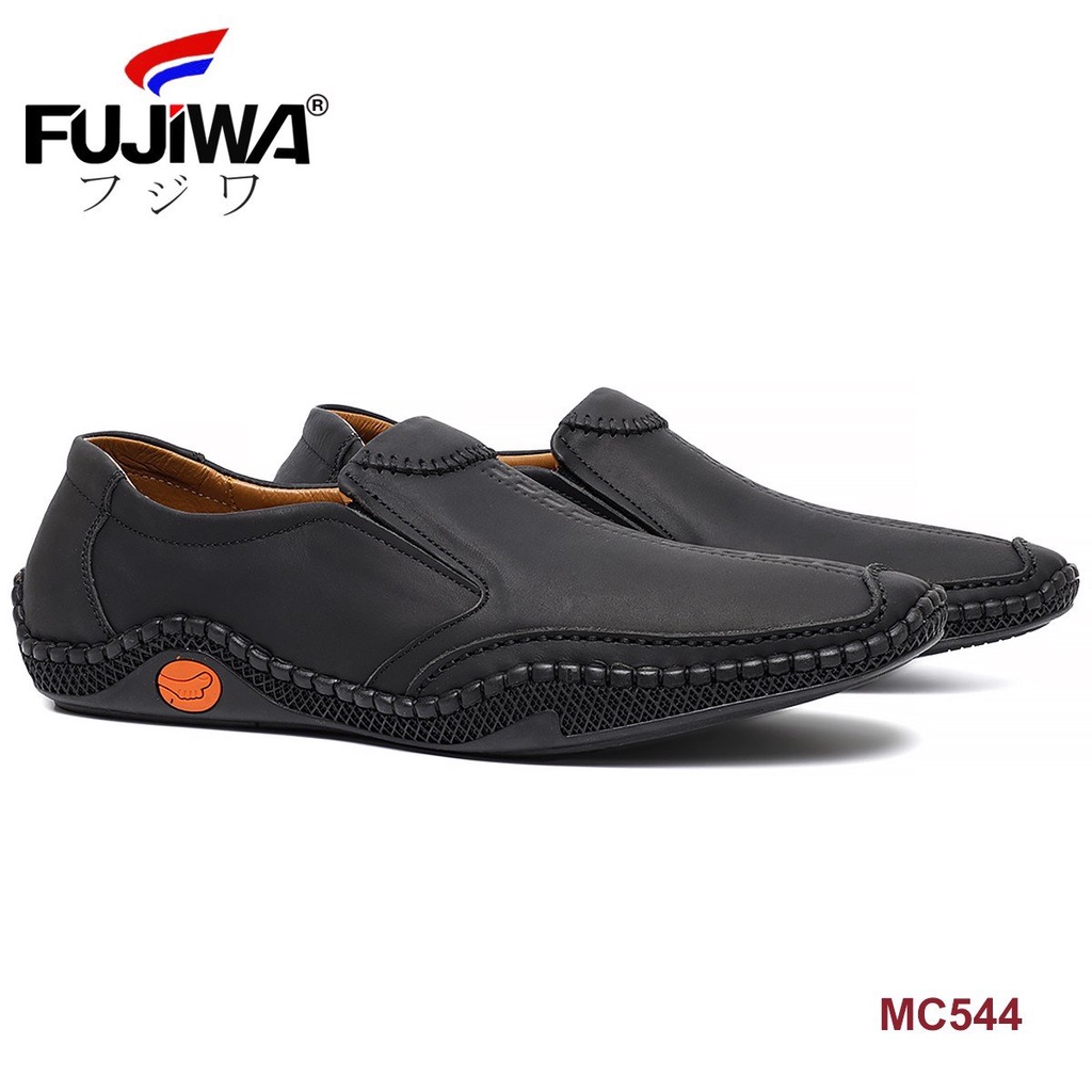 Giày Lười Nam Da Bò FUJIWA - MC544. Đế Giày Là Cao Su Thiên Nhiên, Đế Cao 3cm. Có Size:  38, 39, 40, 41, 42, 43 JUH