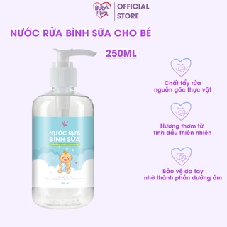 Nước rửa bình sữa 250ml Bub&Mum chiết xuất thiên nhiên sạch khuẩn, an toàn cho bé