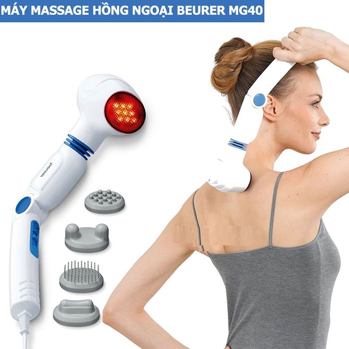 Máy massage cầm tay có hồng ngoại Beurer MG40