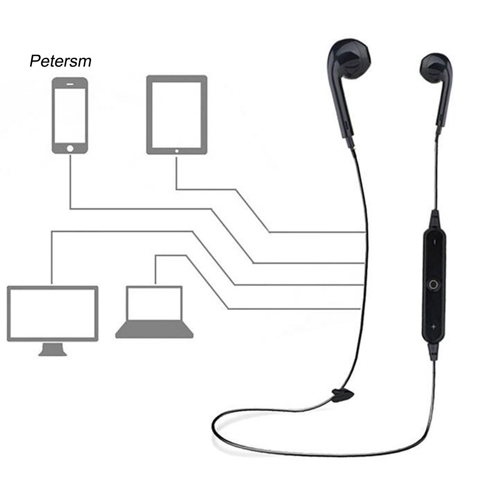 Tai nghe nhét tai không dây kết nối bluetooth 4.1 có mic