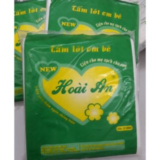 Tấm lót phân xu em bé Hoài An