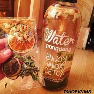 Set 40 gói detox Robimart, full hộp - Tặng bình Pongdang 1 lít, 3 gói đường, mật ong