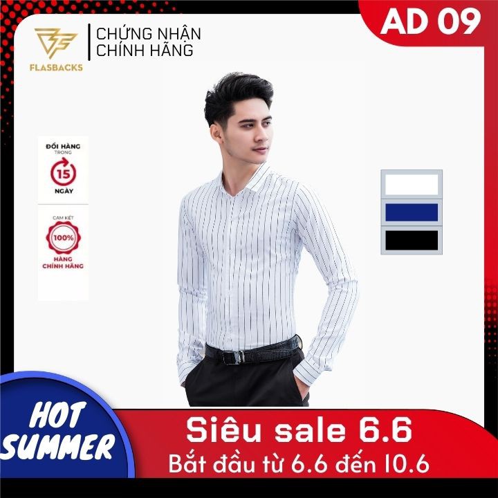 Áo Sơ Mi Nam Dài Tay Họa Tiết Caro Trẻ Trung - Hàng Xuất Khẩu AD00009