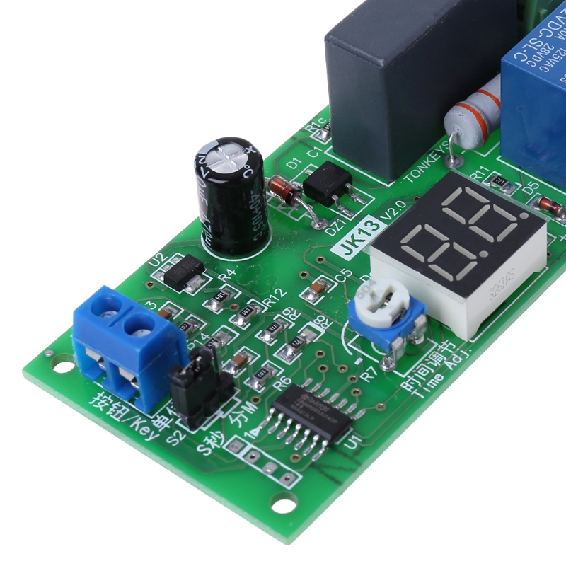Mô đun rơ le hẹn giờ trễ 0 giây - 99 phút AC 220V tiện dụng
