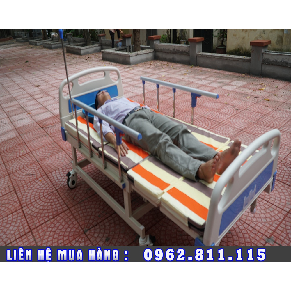 Giường Bệnh Nhân Đa Chức Năng - Chính Hãng Bảo Hành 12 Tháng