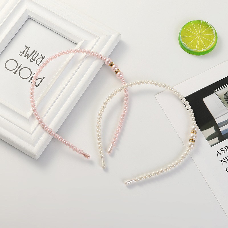 Cài tóc ngọc trai xinh xắn cho bé gái