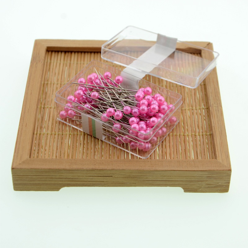 Set 100 Kim Ghim Đầu Tròn 38mm Nhiều Màu Sắc Chuyên Dụng Trong May Mặc