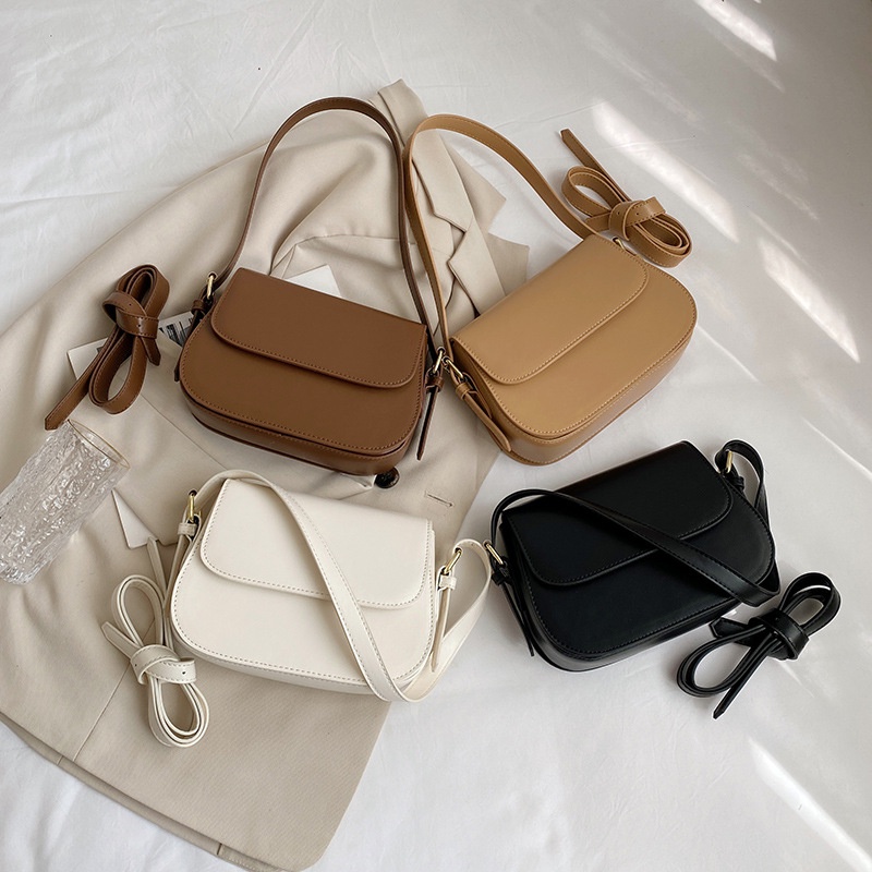 Túi đeo chéo màu sắc cổ điển dành cho nữ