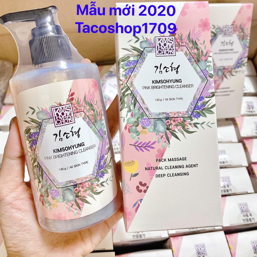 [Có sẵn] Sữa rửa mặt Bác sĩ Kim KimsohyungFull Boncho Pink Brightening Cleanser - Kimsohyung chính hãng | BigBuy360 - bigbuy360.vn