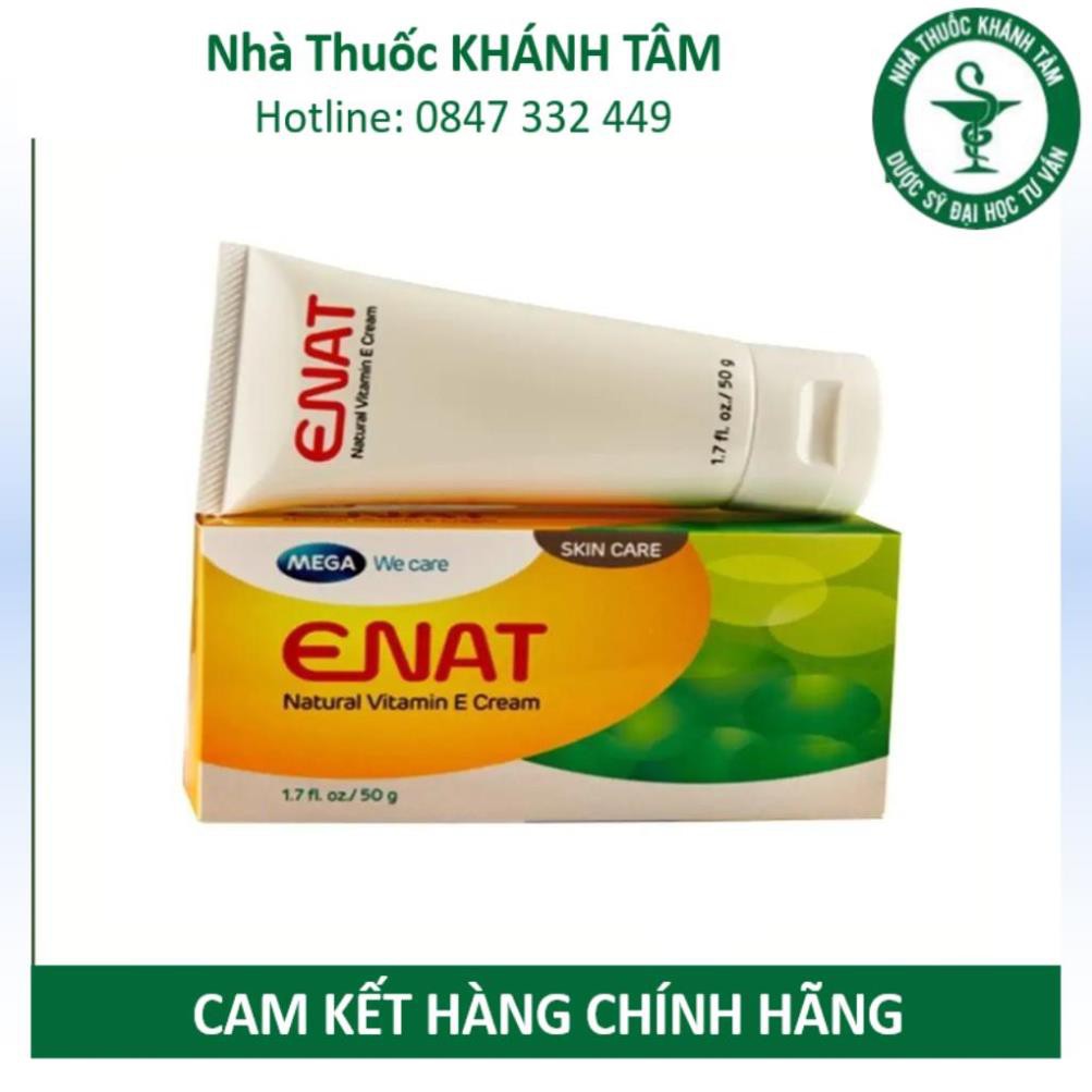 ! ENAT NATURAL VITAMIN E CREAM 30G - Kem dưỡng da, giữ ẩm ! !