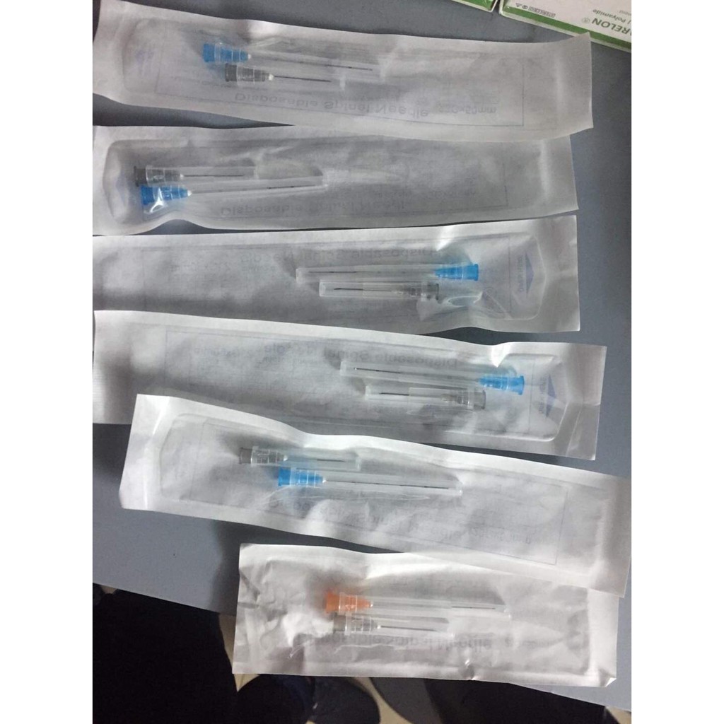 Combo 5 kim Canula 18G, 21G, 23G, 25G, 27G