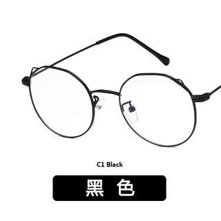 Mắt kính cận hình tai mèo gọng kim loại