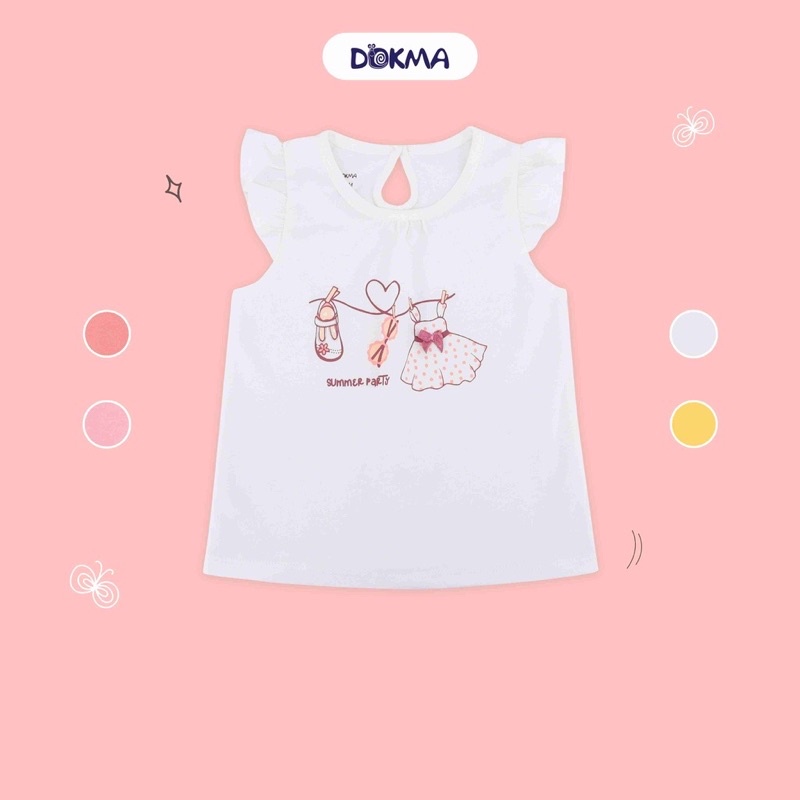 Áo ba lỗ - cánh tiên bé gái Dokma DA904 - DA916