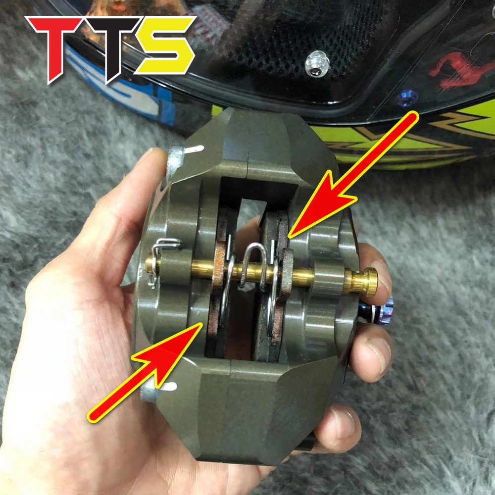 Phe gài bố, lò xo tách bô thắng heo dầu 2 bít tông các dòng xe Brem, Accossato, Frando, Heo thái lan