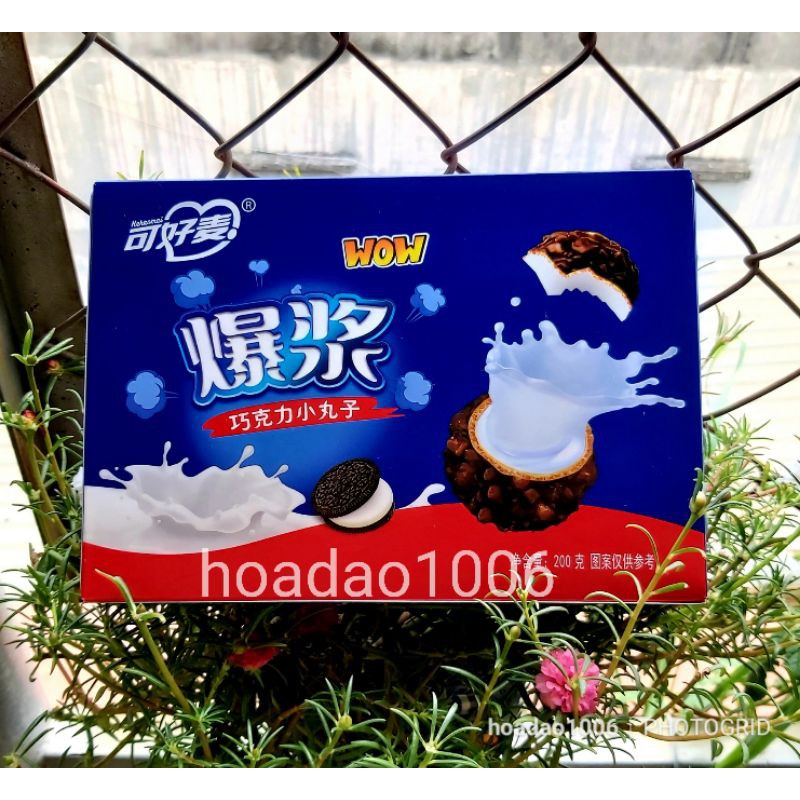 Bánh Oreo Socola 3 lớp nhân kem chảy xô 118g vị sữa/dâu- hot tiktok