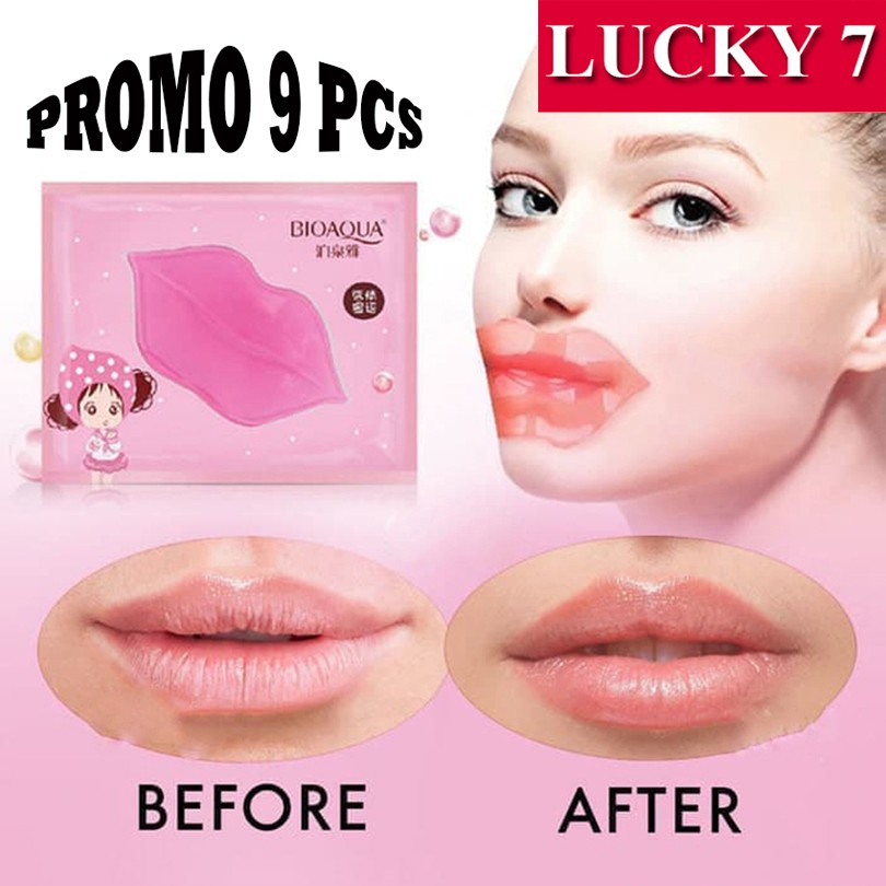 (hàng Mới Về) Set 9 Mặt Nạ Môi Bioaqua Dưỡng Ẩm Chống Khô Môi