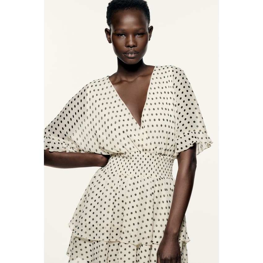 Váy chấm bi Zara chính hãng