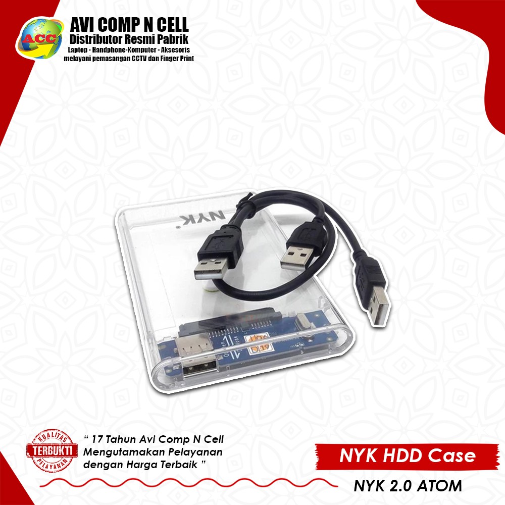 Ốp Lưng Trong Suốt Avicomp 2.5 Inch Sata 3 Usb 2.0 Atom | BigBuy360 - bigbuy360.vn