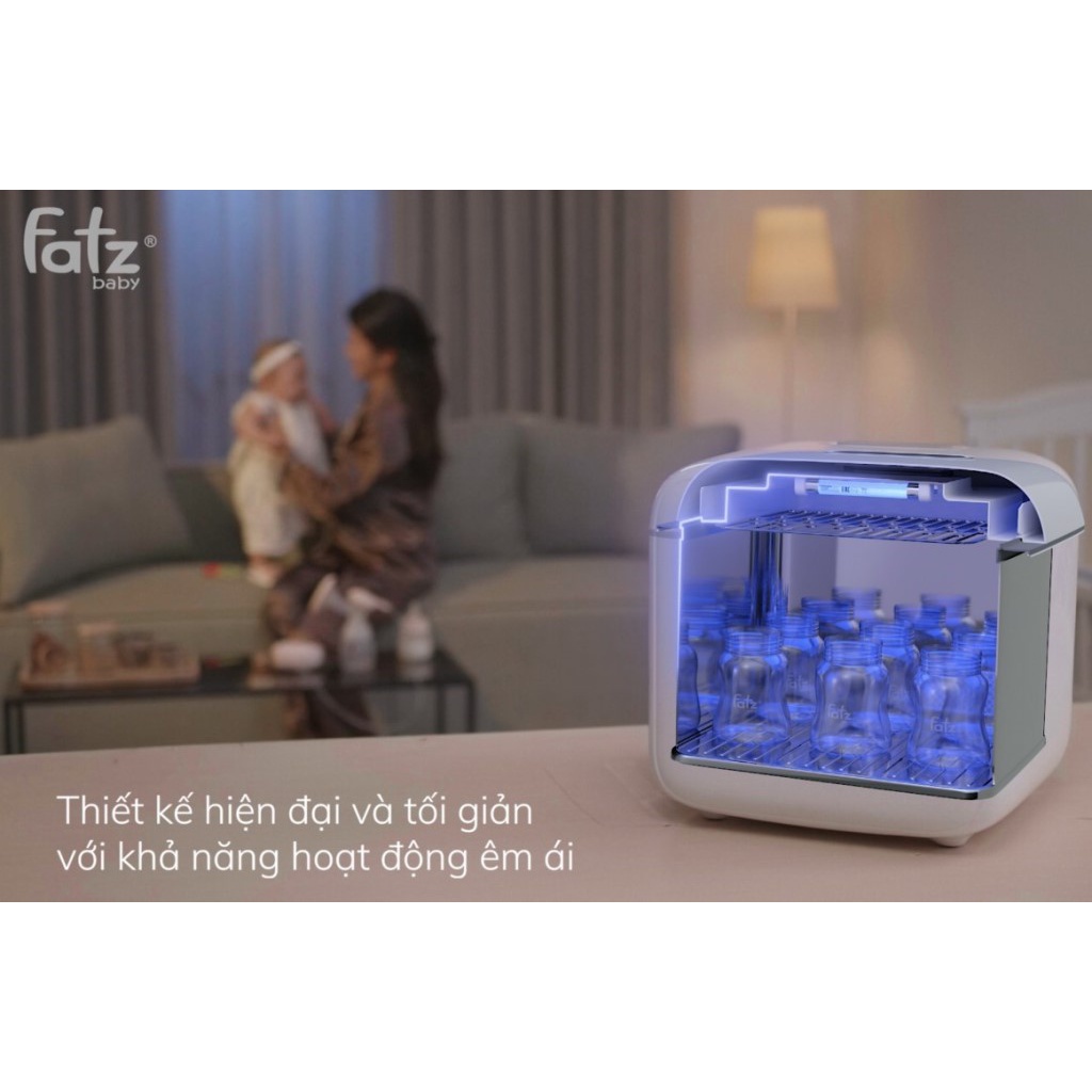 (2 ĐÈN) MÁY TIỆT TRÙNG SẤY KHÔ UV FATZBABY FATZ - THUNDER 4 - FB4716TN (CÔNG NGHỆ HÀN QUỐC)