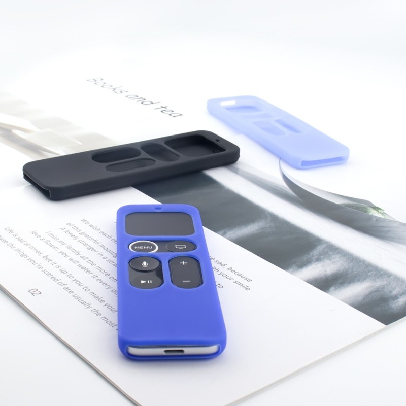 Vỏ Silicon Bảo Vệ Điều Khiển Từ Xa Chống Bụi Chống Sốc Cho Apple Tv - 4th Apple Tv - 4th