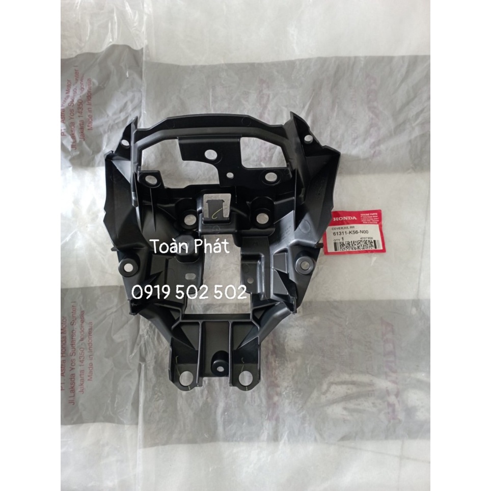 COMBO BỢ ĐẦU ĐÈN SONIC - ỐP ĐẦU SONIC NHỰA NHÁM - SONIC 150R CHÍNH HÃNG HONDA INDONESIA